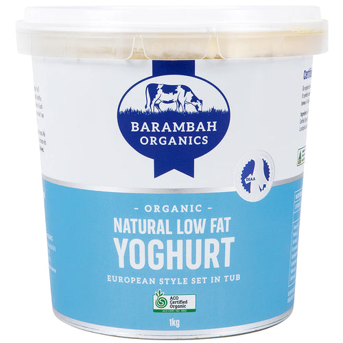 Barambah Organics 99% All Natural Yoghurt 1kg
