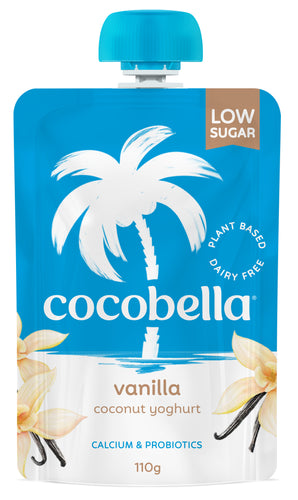 Cocobella Vanilla Coconut Yoghurt Pouch 110g