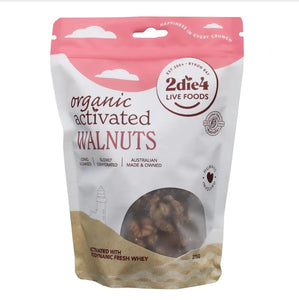 2Die4 Activated Organic Walnuts 275g