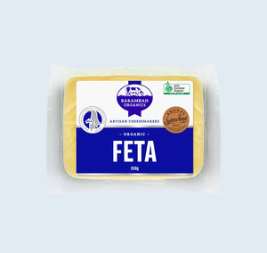 Barambah Organics Vaccum Pack Feta Cheese 250g