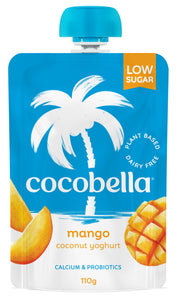 Cocobella Mango Coconut Yoghurt Pouch 110g
