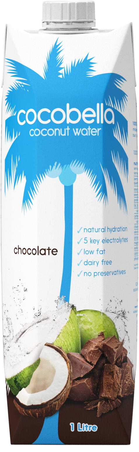 Cocobella Chocolate Flavour Coconut Water 1L