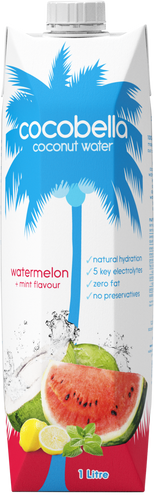 Cocobella Watermellon Flavour Coconut Water 1L