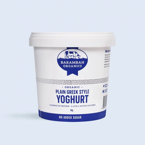 Barambah Organics Sweet Greek Yoghurt 1kg