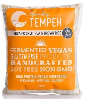 Byron Bay Tempeh Organic Split Pea & Brown Rice 300g